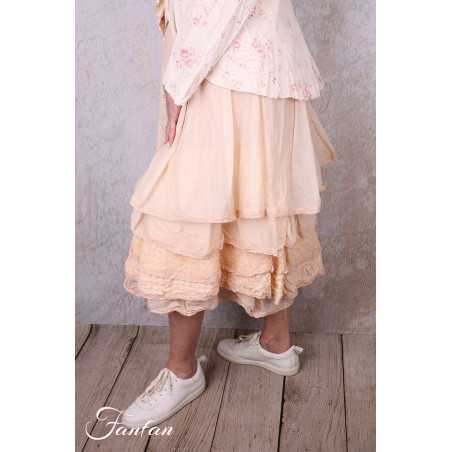 Les Ours Jupon Madou Blush organza de coton