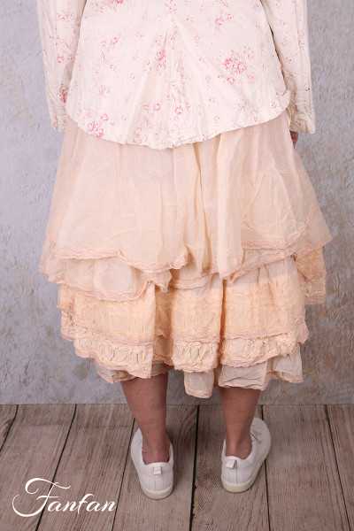 Les Ours Jupon Madou Blush organza de coton