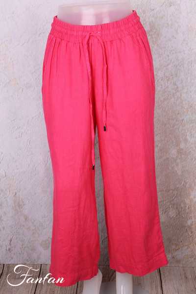 Dolcezza Pantalon 26224 Fuchsia en lin