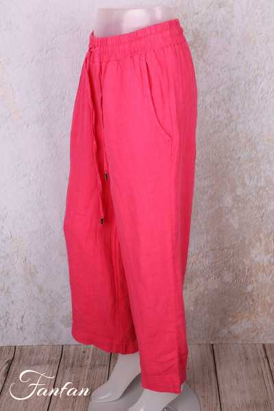 Dolcezza Pantalon 26224 Fuchsia en lin