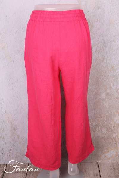 Dolcezza Pantalon 26224 Fuchsia en lin