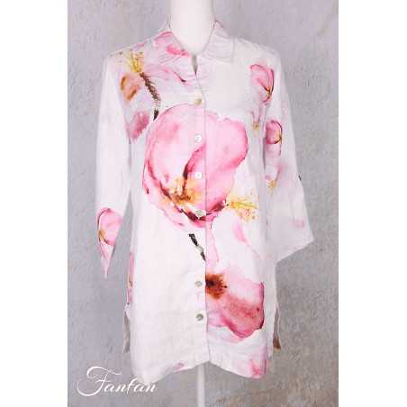 Dolcezza Liquette 26682 Yuri Kraft Lin à fleurs