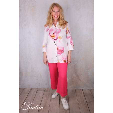 Dolcezza Liquette 26682 Yuri Kraft Lin à fleurs