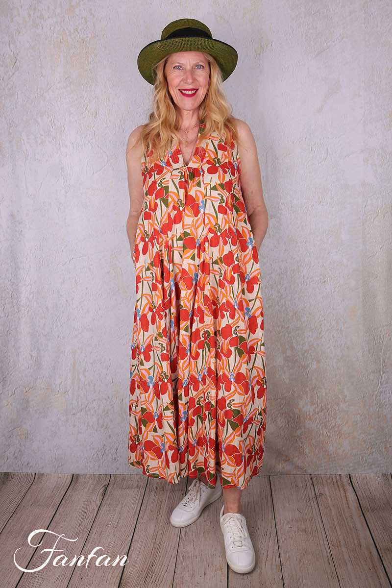 Kali Yog Robe sans manches Amy Iris