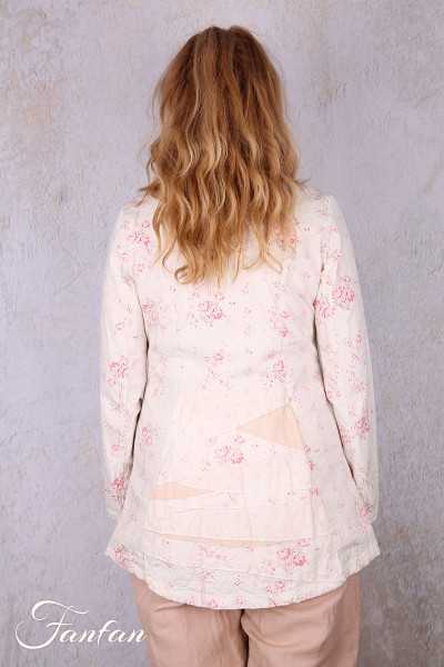 Les Ours Veste Chili Liberty bouquet en popeline