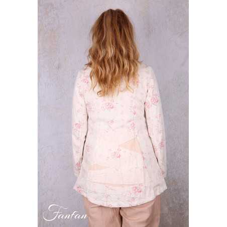 Les Ours Veste Chili Liberty bouquet en popeline