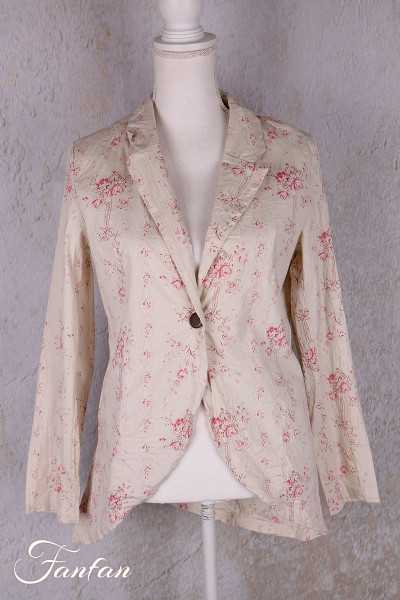 Les Ours Veste Chili Liberty bouquet en popeline