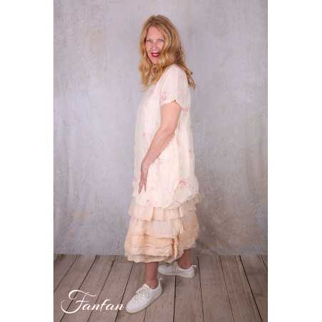 Les Ours Tunique Creol long Liberty bouquet coton