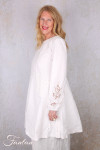 Ewa i walla Tunique 44192 Soli coton blanc brodé