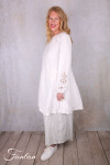 Ewa i walla Tunique 44192 Soli coton blanc brodé