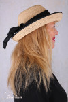 Rabarany Chapeau de soleil en raphia Naturel B9F
