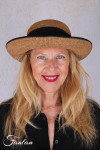 Rabarany Chapeau de soleil en raphia Lin B9F