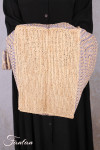 Rabarany Sac cabas en rafia Tsara NVL E24 naturel et bleu