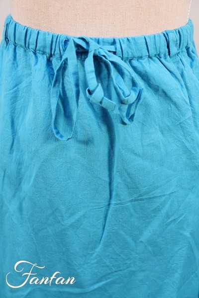 Rhum Raisin Jupe longue Jean de florette n°83 Bleu