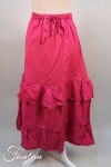Rhum Raisin Jupe longue Jean de florette n°83 Fuschia