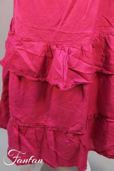 Rhum Raisin Jupe longue Jean de florette n°83 Fuschia