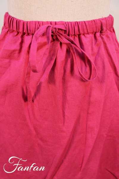 Rhum Raisin Jupe longue Jean de florette n°83 Fuschia