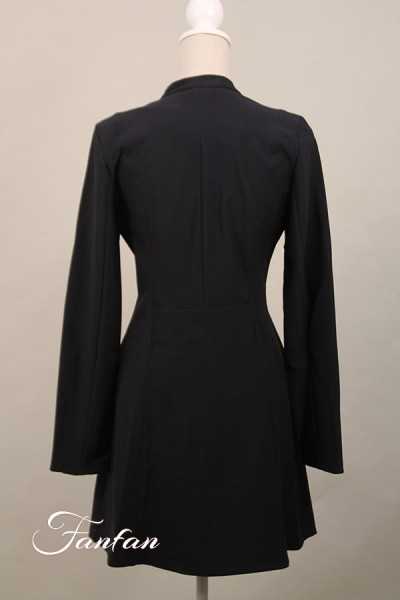 Aventures des toiles Manteau court multicolore découpe laser 947143